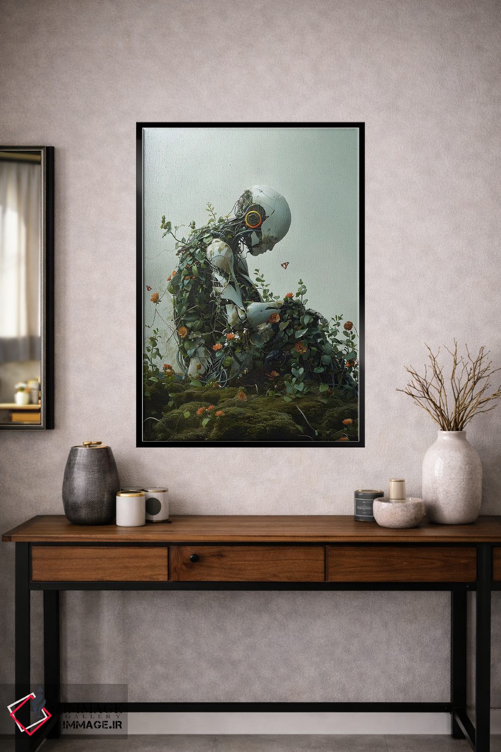 تابلو دکوراتیو دارای آگاهی اثر نایس بلید - D1B