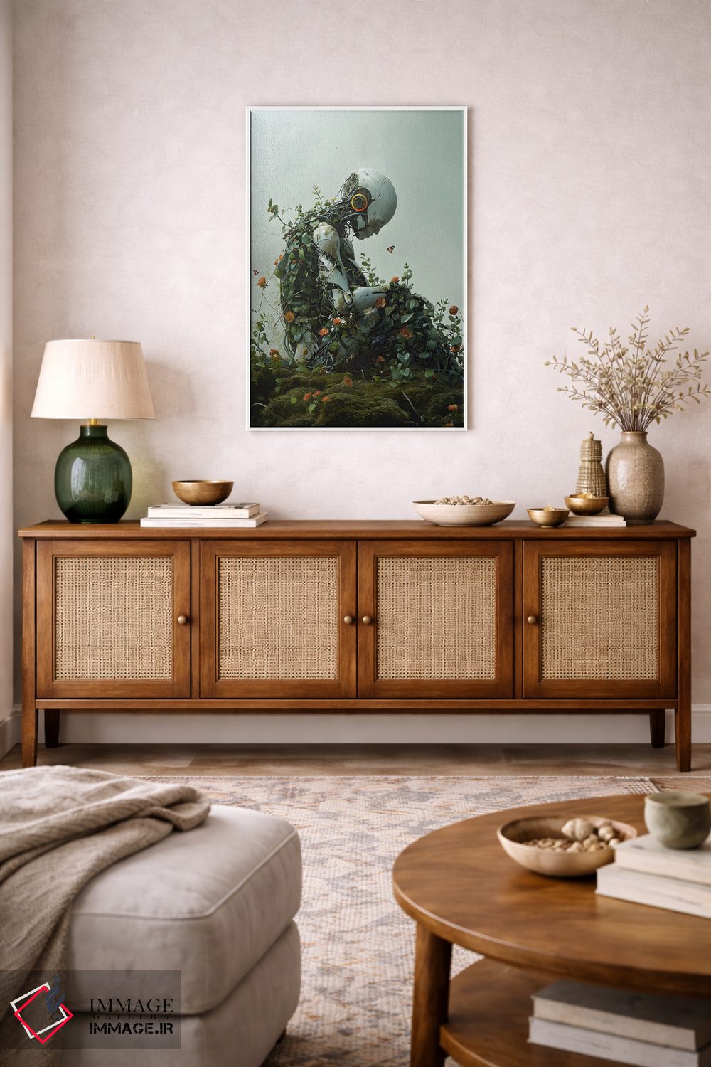 تابلو دکوراتیو دارای آگاهی اثر نایس بلید - D2W