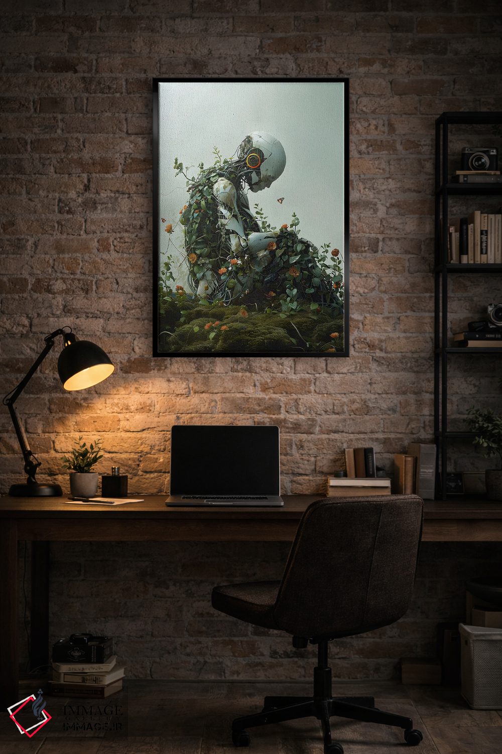 تابلو دکوراتیو دارای آگاهی اثر نایس بلید - D5B