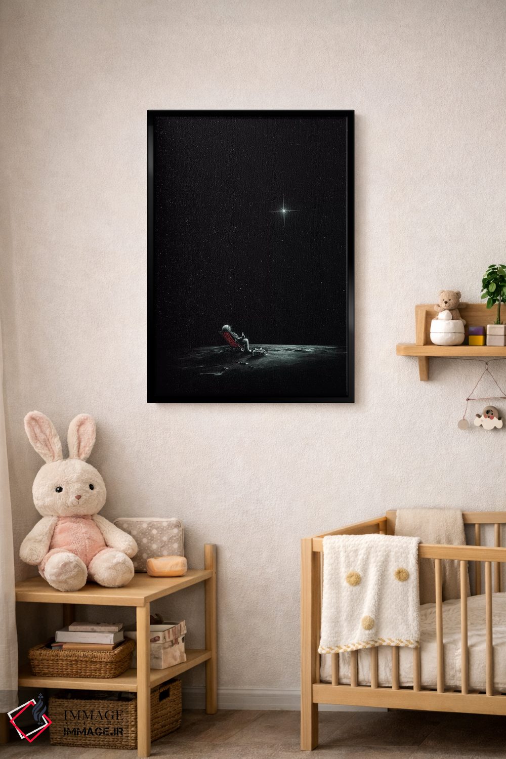 تابلو دکوراتیو خونسردی کیهانی ۲ اثر نایس بلید - D5B