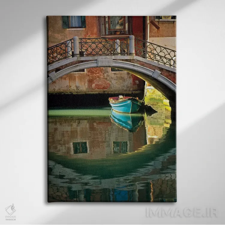 تابلو دکوراتیو Venice, Italy,فرار کازانووا، ونیز، ایتالیا اثر جیم نیلسن - نمای روبهرو روی دیوار