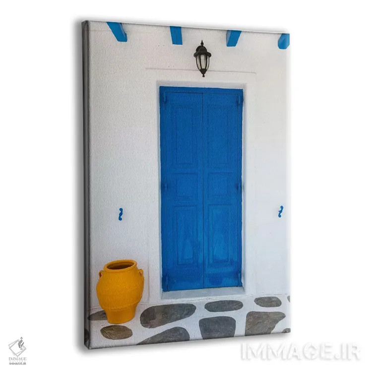 تابلو دکوراتیو Mykonos, Greece I,خانه سرگرمی، میکونوس، یونان ۱ اثر جیم نیلسن - نمای پرسپکتیو محصول