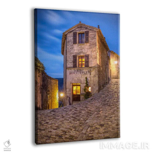 تابلو دکوراتیو Lacoste, France,نانوایی لاکوست، لاکوست، فرانسه اثر جیم نیلسن - نمای پرسپکتیو محصول