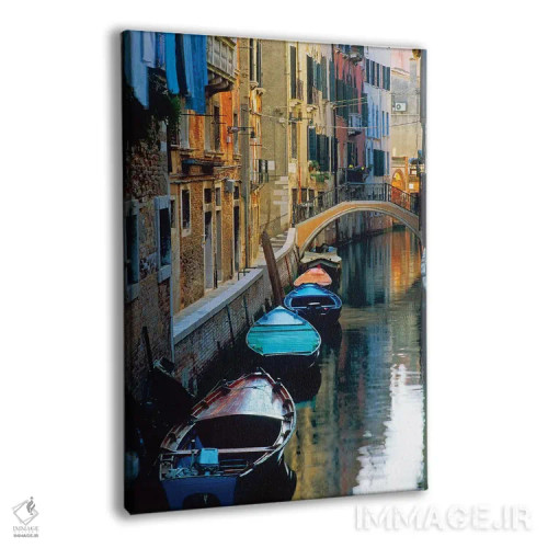 تابلو دکوراتیو Venice, Italy,عصر تنبل، ونیز، ایتالیا اثر جیم نیلسن - نمای پرسپکتیو محصول