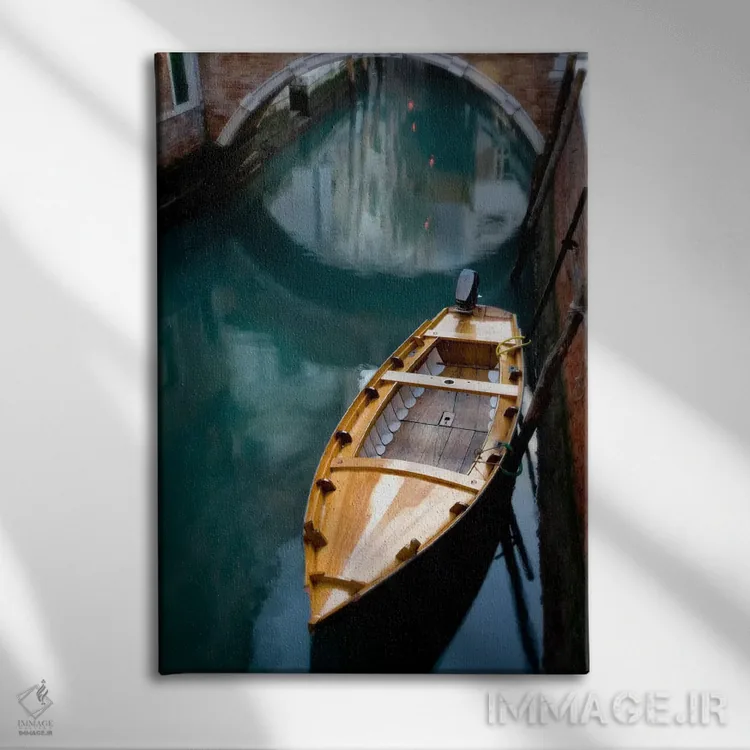 تابلو دکوراتیو Venice, Italy,سانپیروتا در حال استراحت، ونیز، ایتالیا اثر جیم نیلسن - نمای روبهرو روی دیوار