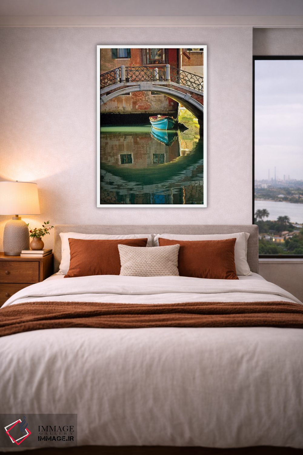 تابلو دکوراتیو Venice, Italy,فرار کازانووا، ونیز، ایتالیا اثر جیم نیلسن - D3W