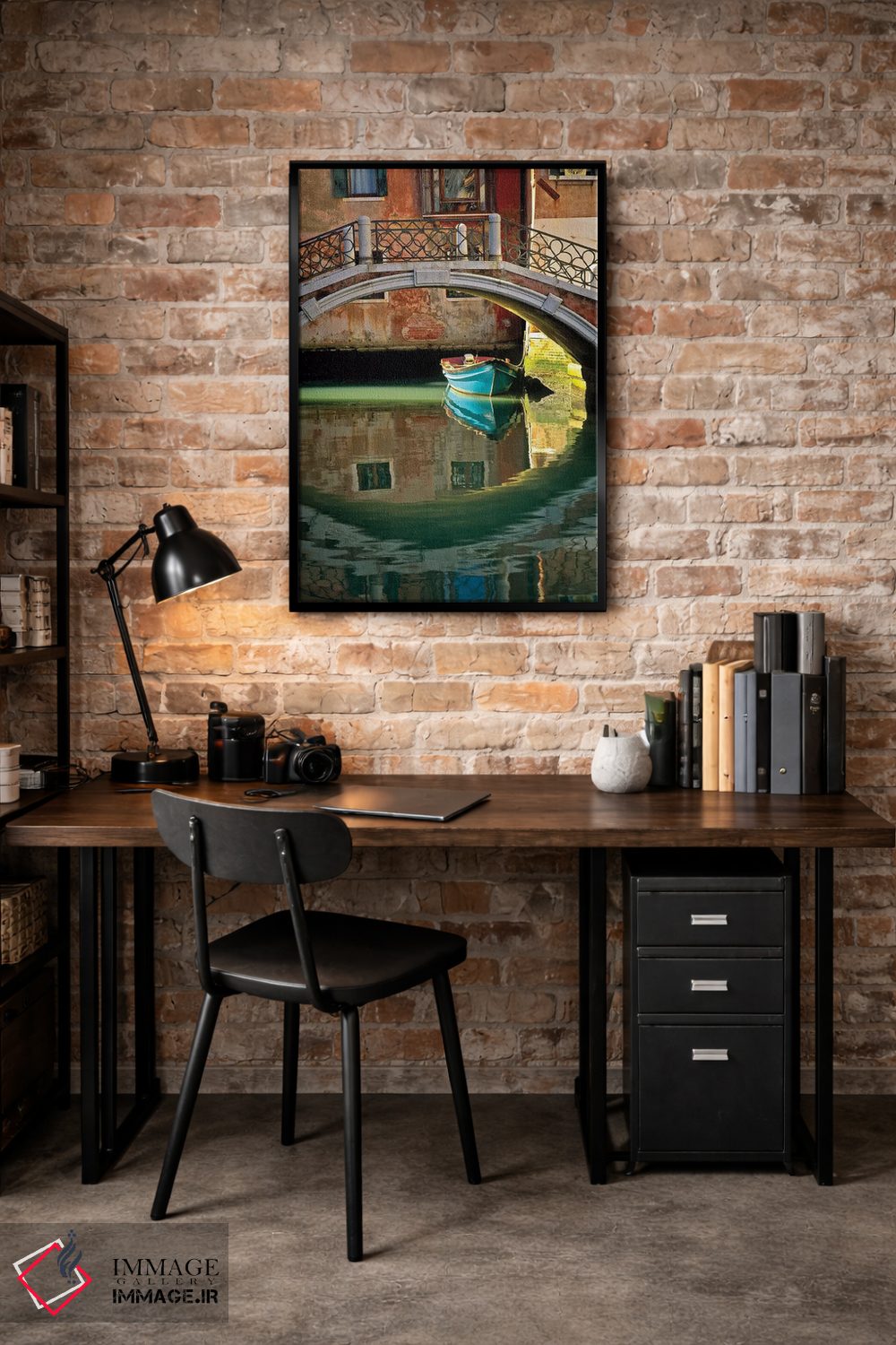 تابلو دکوراتیو Venice, Italy,فرار کازانووا، ونیز، ایتالیا اثر جیم نیلسن - D4B