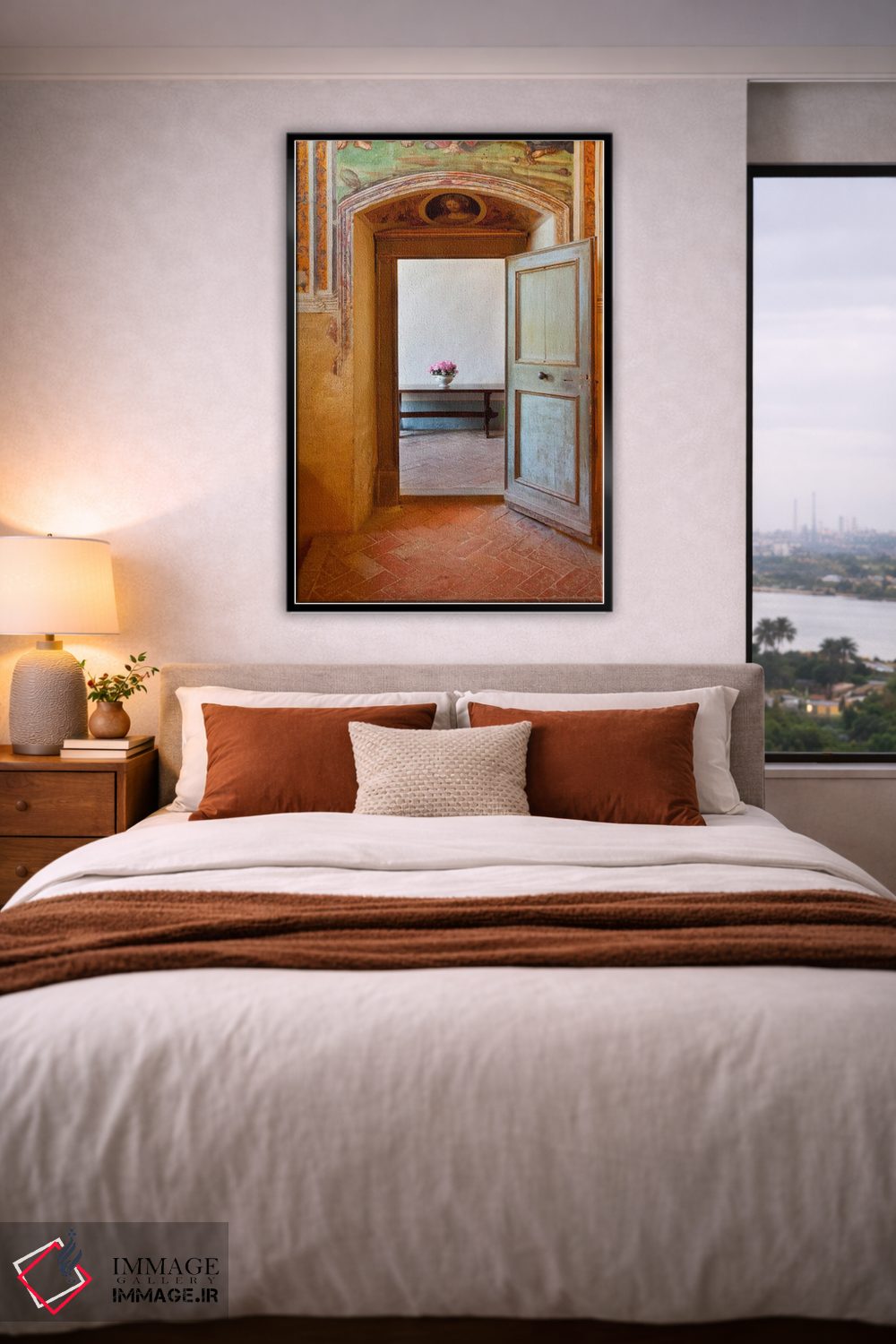 تابلو دکوراتیو Tuscany, Italy,سانت آنا در کمپره نا، توسکانی، ایتالیا اثر جیم نیلسن - D5B