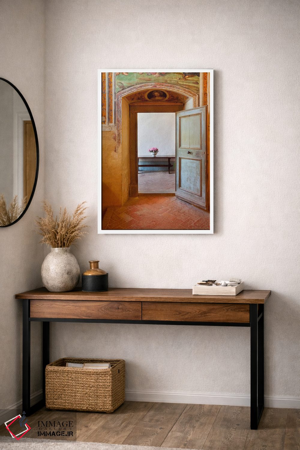 تابلو دکوراتیو Tuscany, Italy,سانت آنا در کمپره نا، توسکانی، ایتالیا اثر جیم نیلسن - D3W