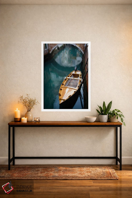 تابلو دکوراتیو Venice, Italy,سانپیروتا در حال استراحت، ونیز، ایتالیا اثر جیم نیلسن - D4W
