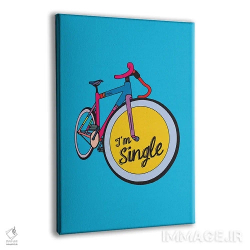 تابلو مینیمال مجردم اثر نینهول - نمای پرسپکتیو محصول