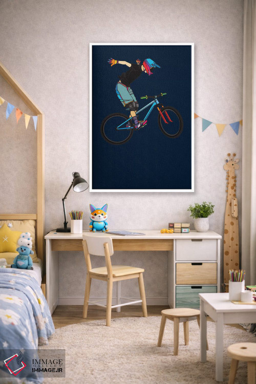 تابلو مینیمال سواری آزاد اثر نینهول - D1W