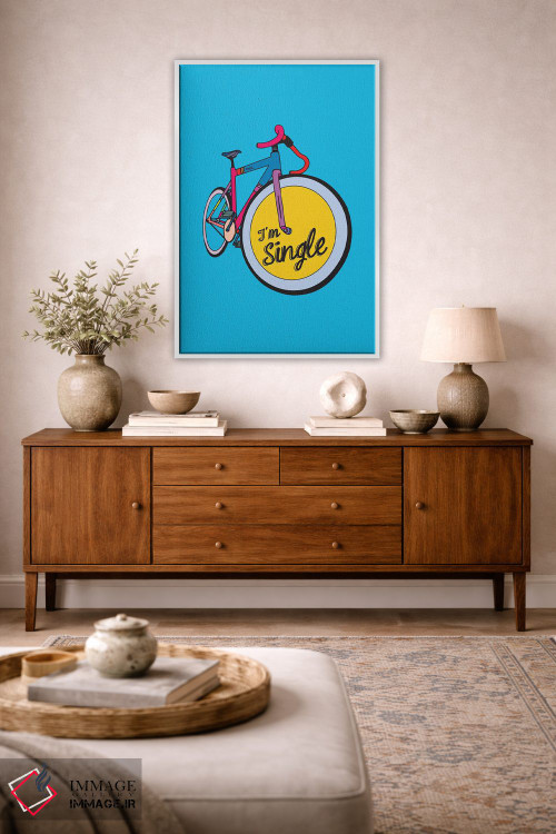 تابلو مینیمال مجردم اثر نینهول - D3W