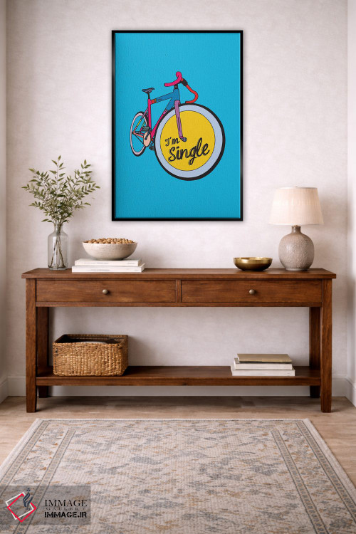 تابلو مینیمال مجردم اثر نینهول - D5B