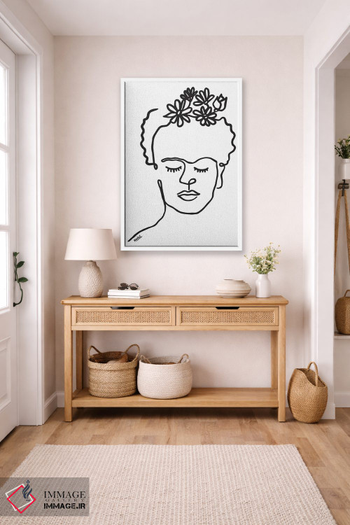 تابلو مینیمال فریدا اثر نینهول - D4W