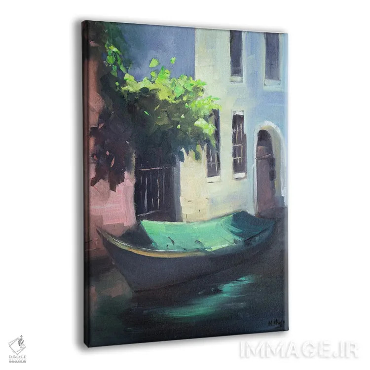 تابلو دکوراتیو ونیز در صبح زود اثر نیتیا سوامیناتان - نمای پرسپکتیو محصول