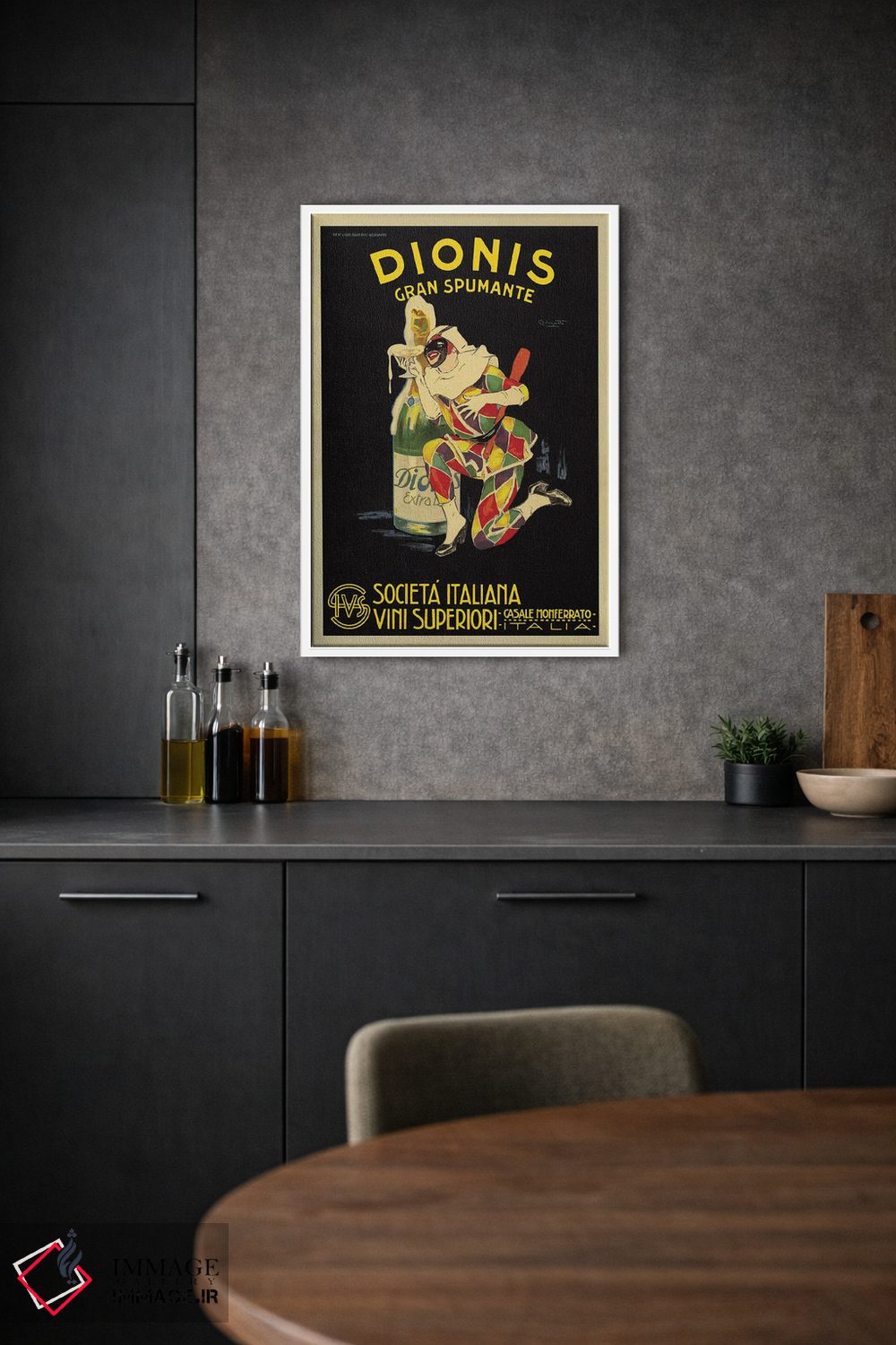 تابلو دکوراتیو دیونیس، حوالی سال ۱۹۲۵ اثر پلینیو کودوگناتو - D1W