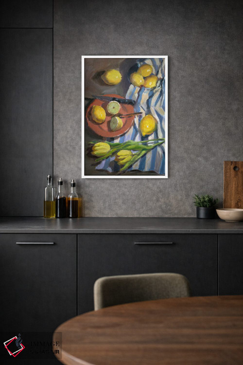 تابلو دکوراتیو لیموی فراوان اثر نیتیا سوامیناتان - D1W