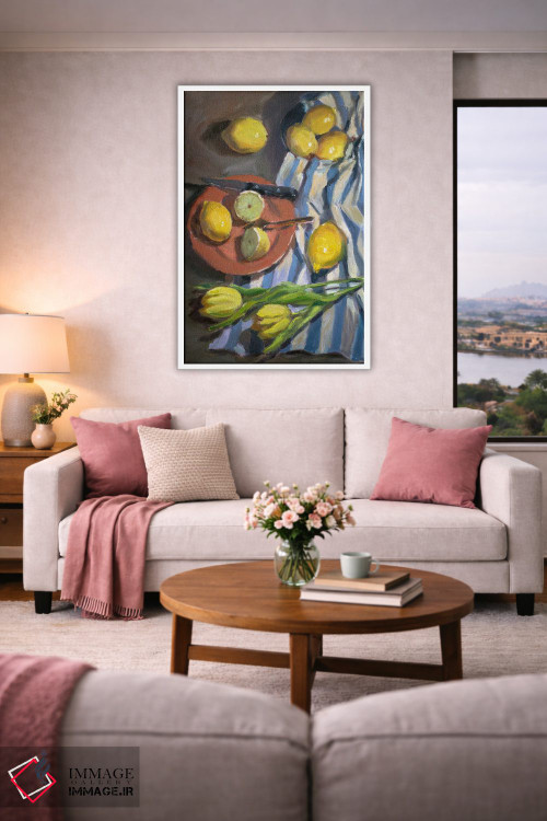 تابلو دکوراتیو لیموی فراوان اثر نیتیا سوامیناتان - D4W