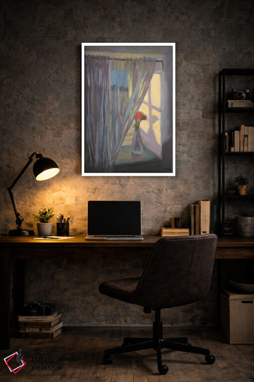 تابلو دکوراتیو پنجره صبحگاهی اثر نیتیا سوامیناتان - D6W