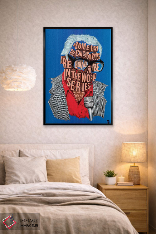 تابلو دکوراتیو هری کاری اثر نیت جونز دیزاین - D1B