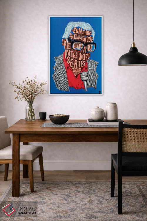 تابلو دکوراتیو هری کاری اثر نیت جونز دیزاین - D4W