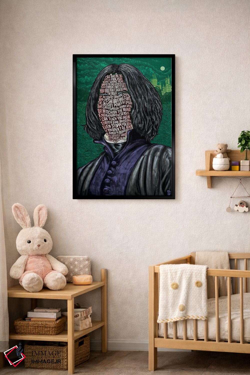 تابلو دکوراتیو اسنیپ اثر نیت جونز دیزاین - D5B