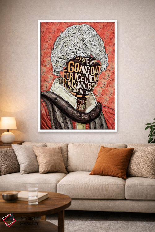 تابلو دکوراتیو دوروتی اثر نیت جونز دیزاین - D1W