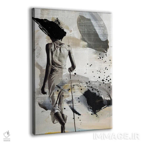 تابلو دکوراتیو سفر او اثر نیکی چو - نمای پرسپکتیو محصول