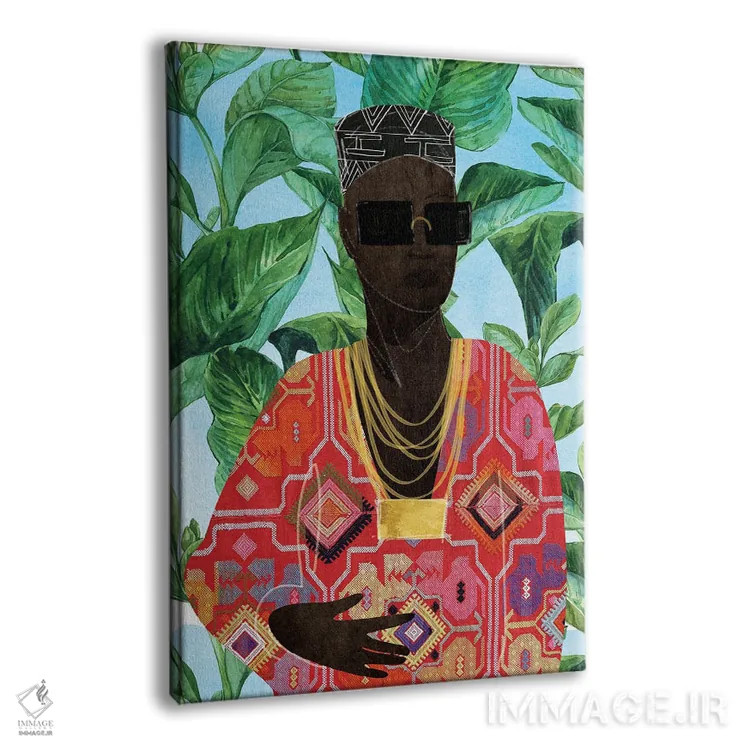 تابلو دکوراتیو مرد مدرن اثر نیکی چو - نمای پرسپکتیو محصول