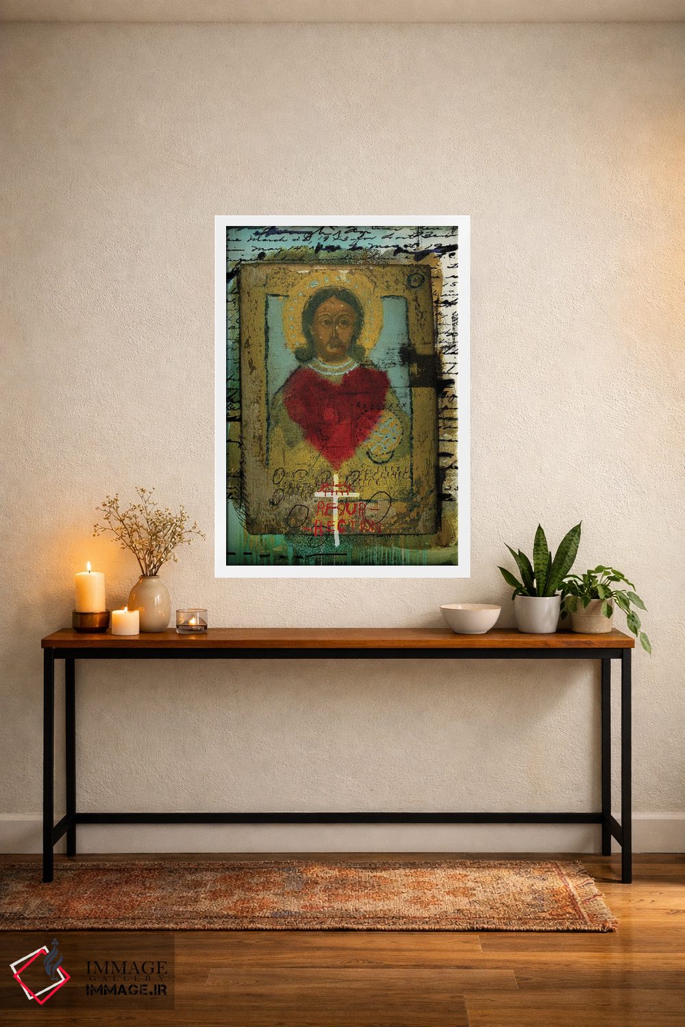 تابلو دکوراتیو کتاب مکاشفه ها اثر نیکی چو - D3W