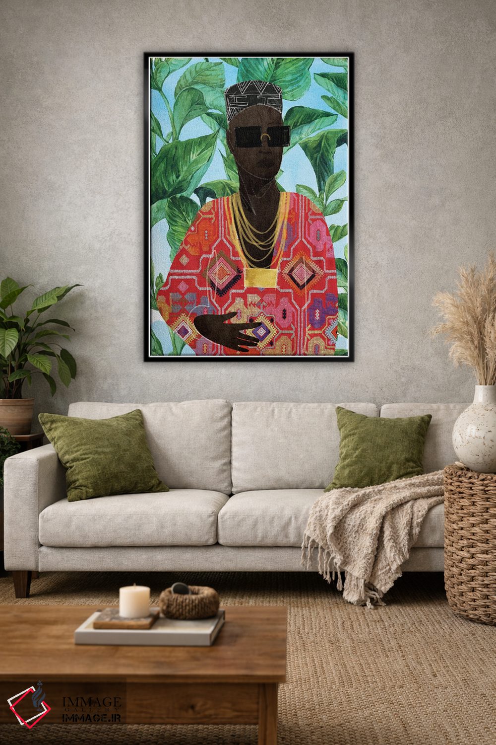 تابلو دکوراتیو مرد مدرن اثر نیکی چو - D1B