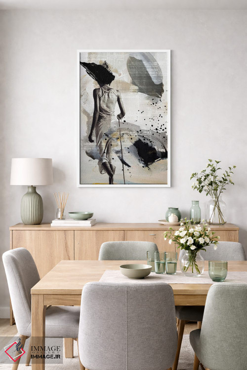 تابلو دکوراتیو سفر او اثر نیکی چو - D5W