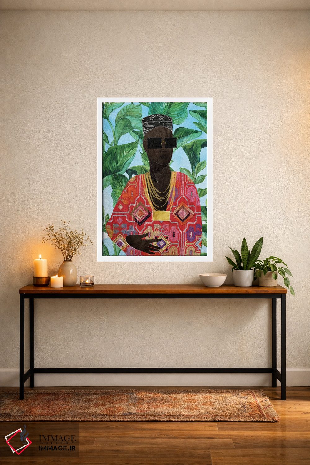 تابلو دکوراتیو مرد مدرن اثر نیکی چو - D3W