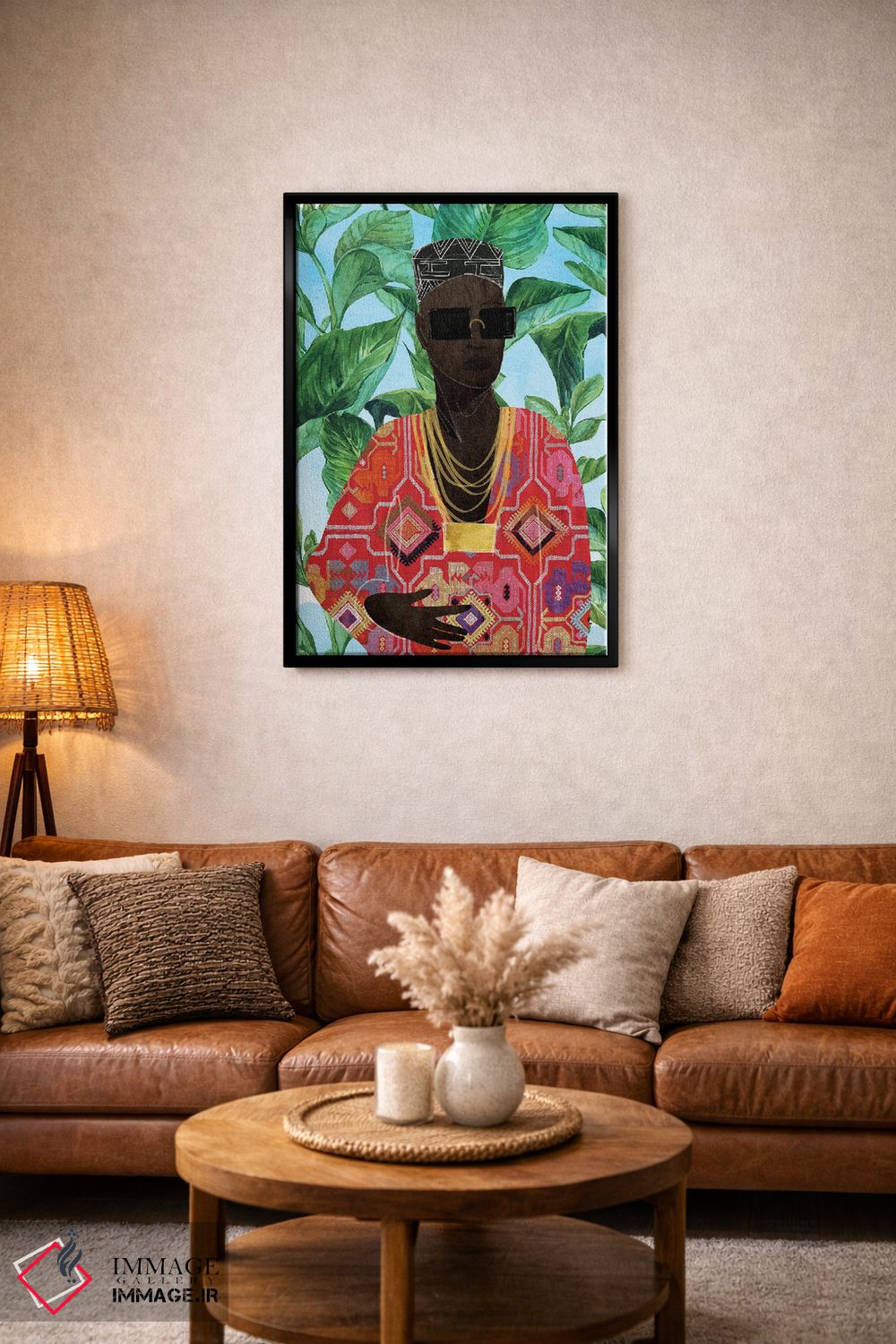 تابلو دکوراتیو مرد مدرن اثر نیکی چو - D4B