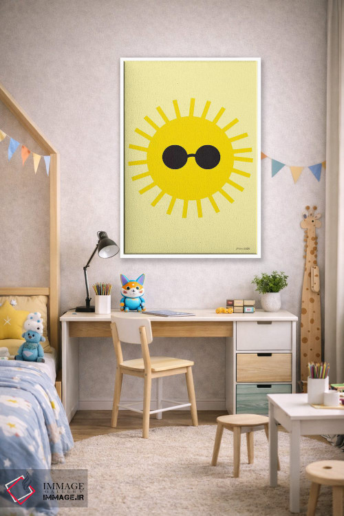 تابلو دکوراتیو آفتابی اثر آن کله - D1W