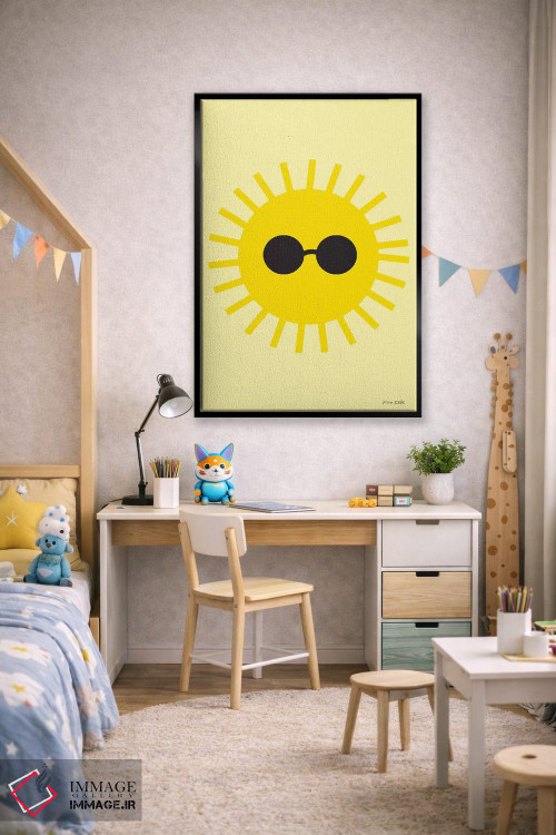 تابلو دکوراتیو آفتابی اثر آن کله - D2B