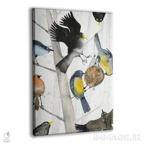 تابلو دکوراتیو نبرد برای توپ چربی اثر ناینکه کویپرز - نمای پرسپکتیو محصول