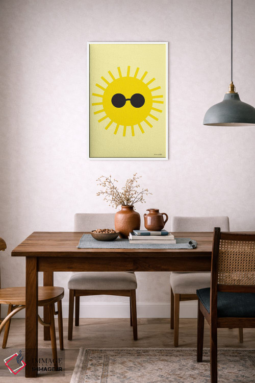 تابلو دکوراتیو آفتابی اثر آن کله - D5W