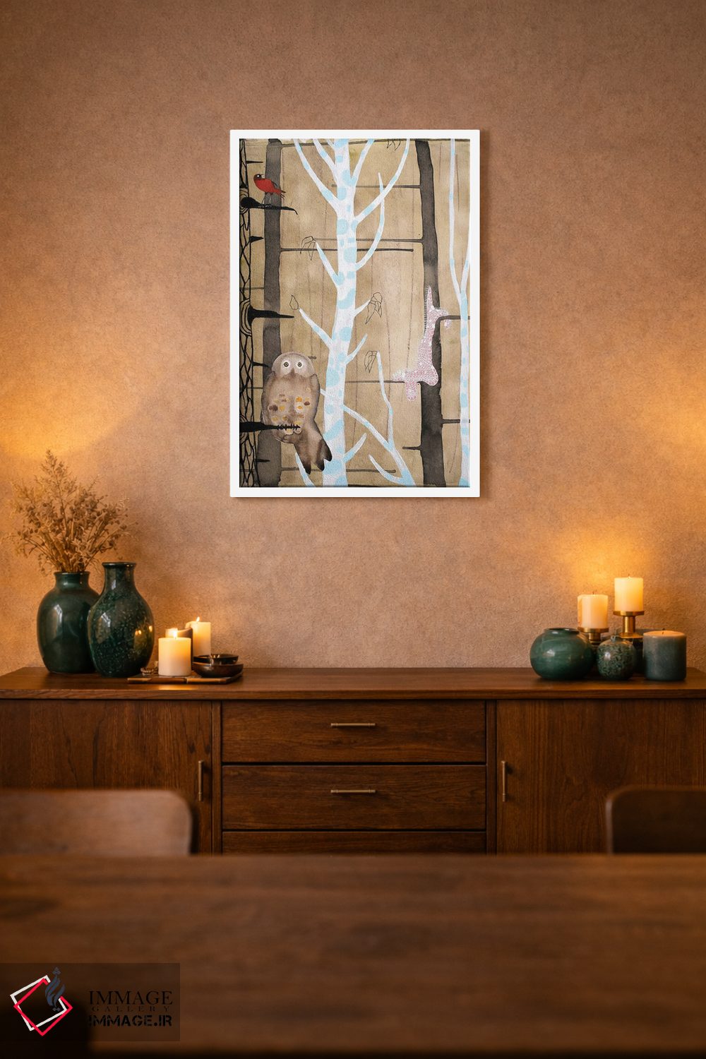 تابلو دکوراتیو کره جادوگر اثر ناینکه کویپرز - D1W