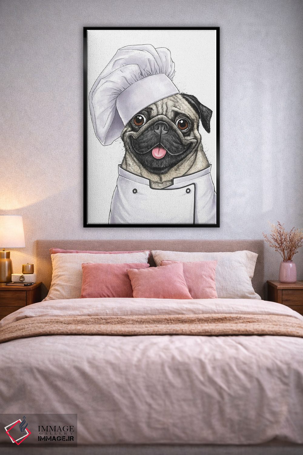 تابلو دکوراتیو پاگ آشپز اثر نیکیتا کورنکوف - D2B