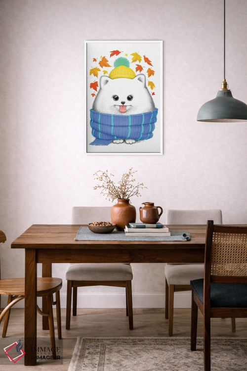 تابلو دکوراتیو اشپیتز پاییزی اثر نیکیتا کورنکوف - D6W