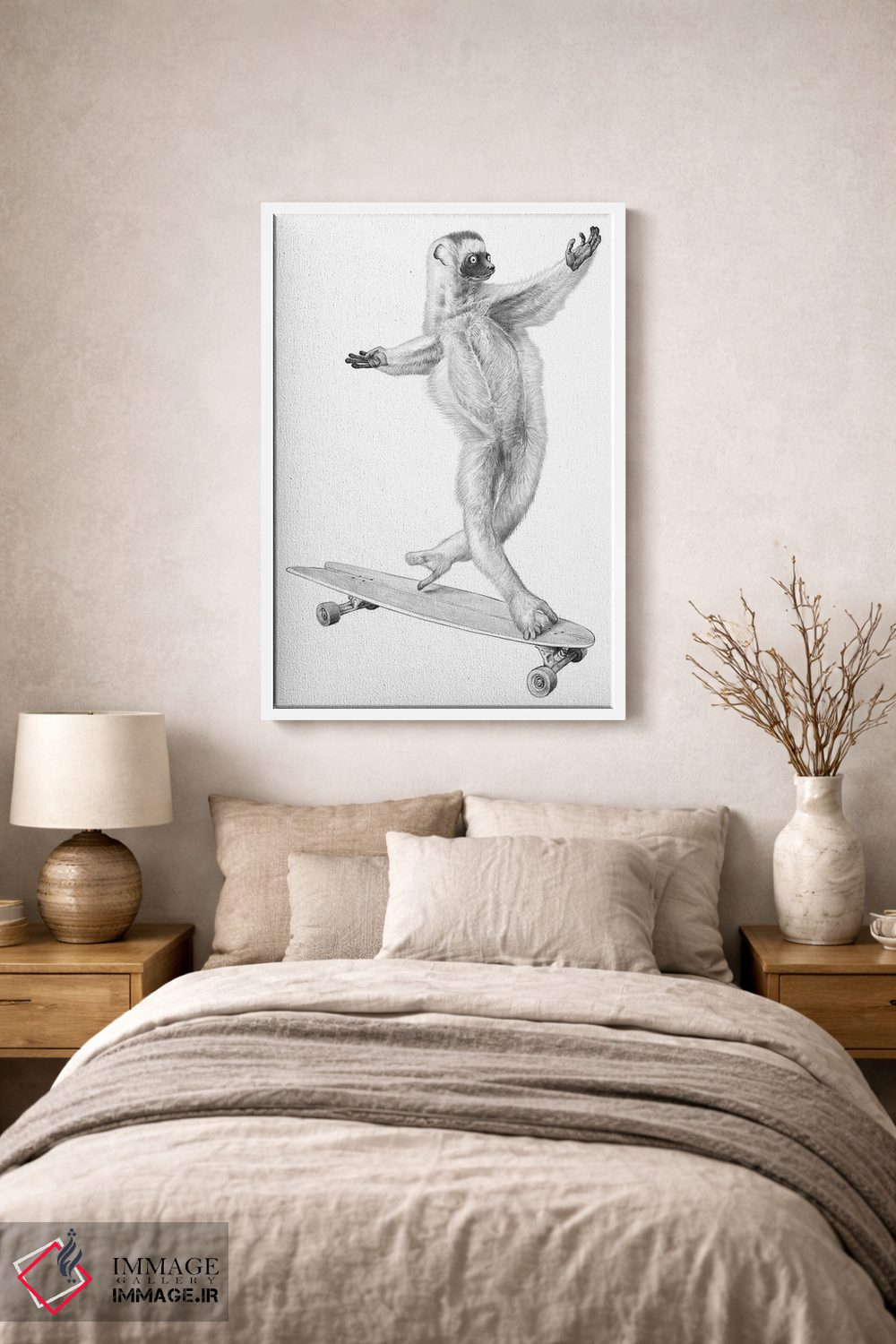 تابلو دکوراتیو لمور روی تخته اثر نیکیتا کورنکوف - D1W