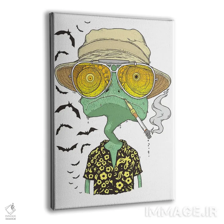 تابلو دکوراتیو رانگو دوک اثر نیکیتا کورنکوف - نمای پرسپکتیو محصول