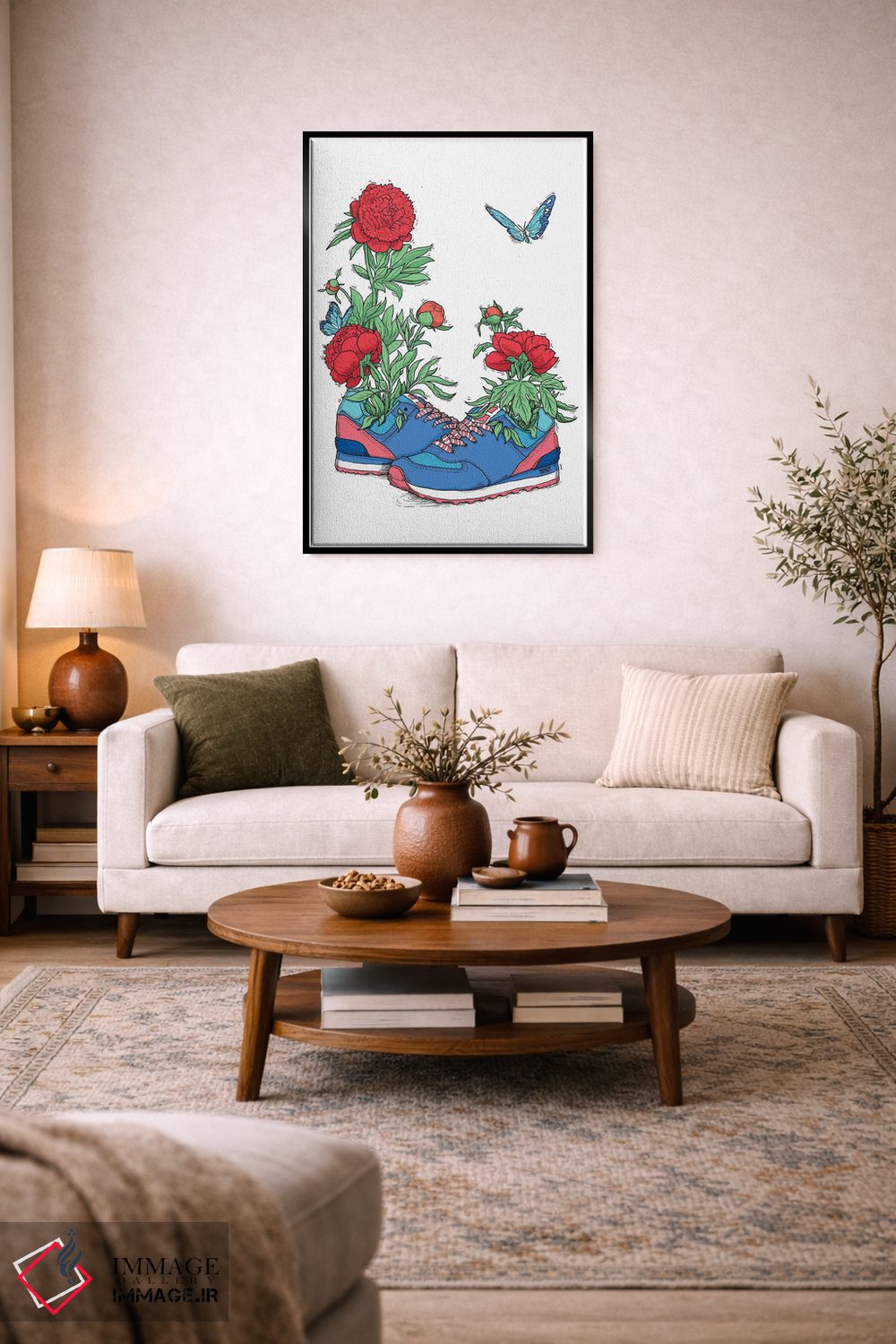 تابلو دکوراتیو تعادل طبیعت اثر نیکیتا کورنکوف - D4B