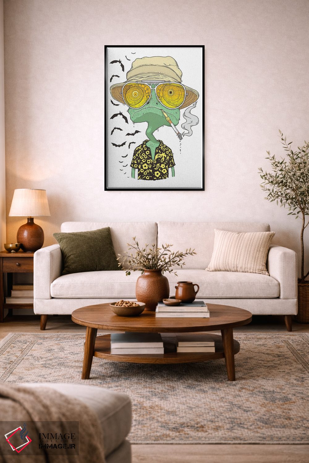 تابلو دکوراتیو رانگو دوک اثر نیکیتا کورنکوف - D4B