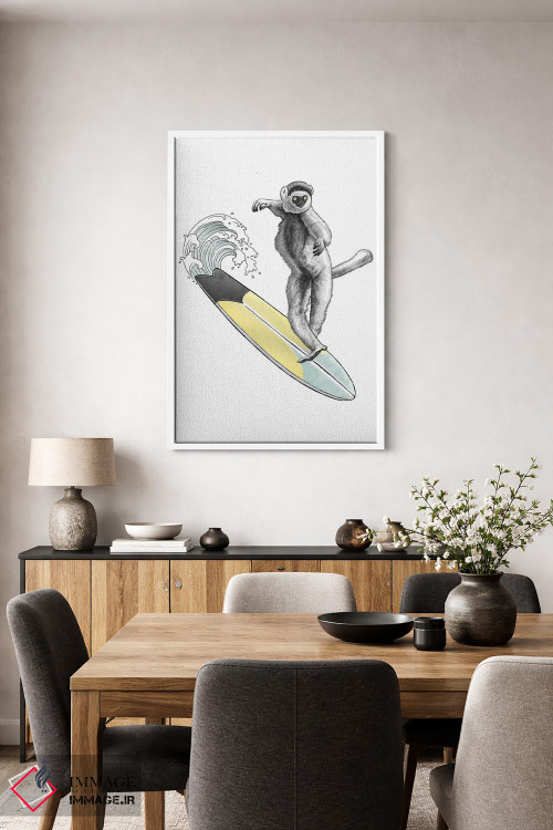 تابلو دکوراتیو سیفاکا موج سوار اثر نیکیتا کورنکوف - D3W