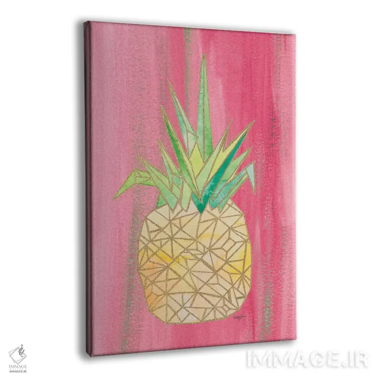 تابلو دکوراتیو اوریگامی روشن II اثر نولا جیمز - نمای پرسپکتیو محصول