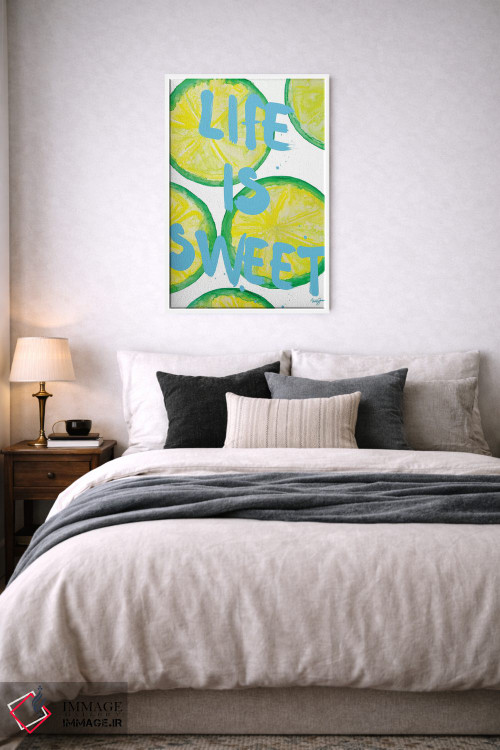 تابلو دکوراتیو تازه و شیرین II اثر نولا جیمز - D5W