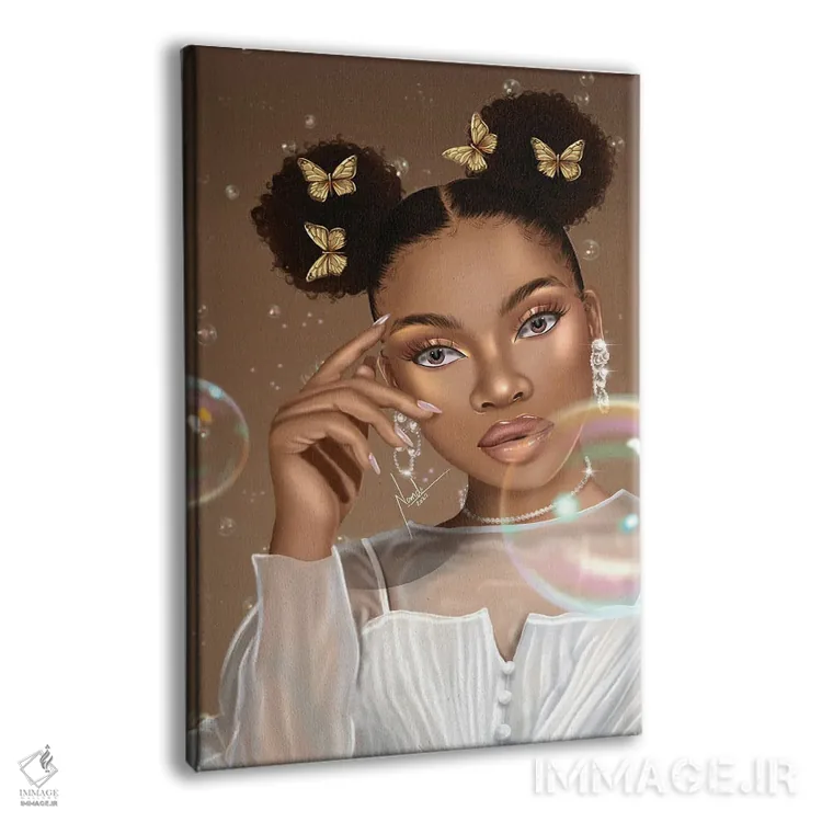 تابلو دکوراتیو خاری اثر ناندی ال. فرناندز - نمای پرسپکتیو محصول